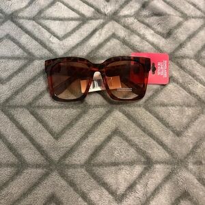 Women’s Tortoiseshell Square Sunglasses - Brown